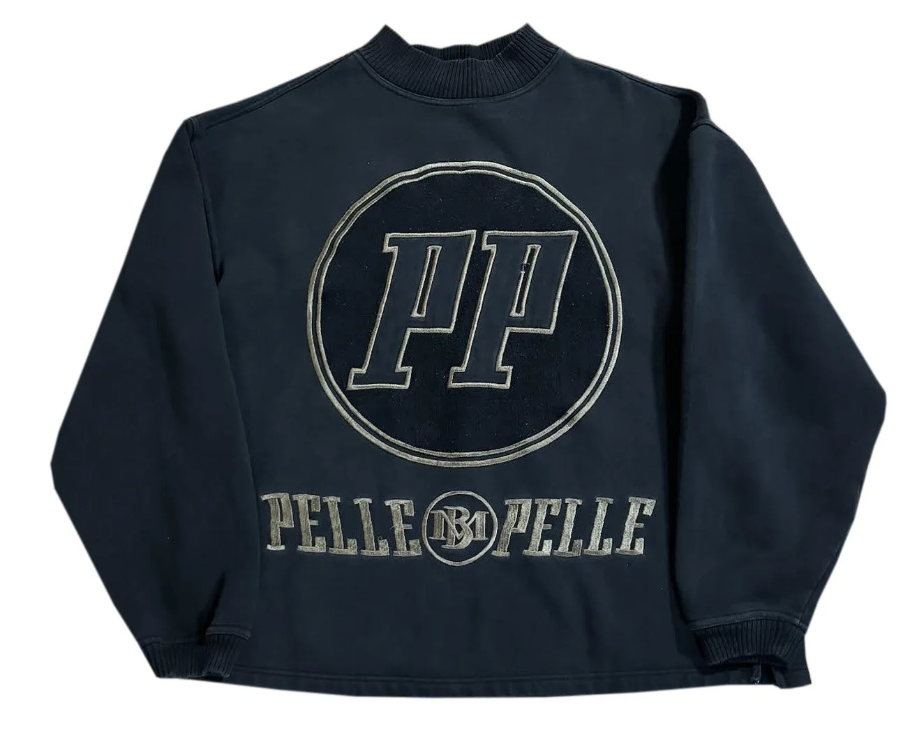 Vintage Pelle Pelle Big Logo Sweatshirt (Size L) — RootsBK